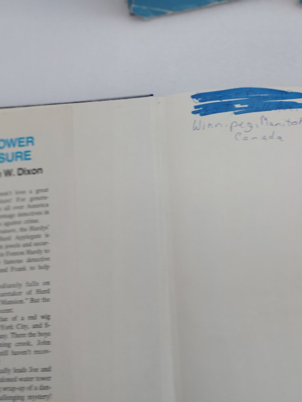 3 Vintage Hardy Boys Hardcover Book by Franklin W. Dixon Books 1,2 & 3 - Picture 4 of 16